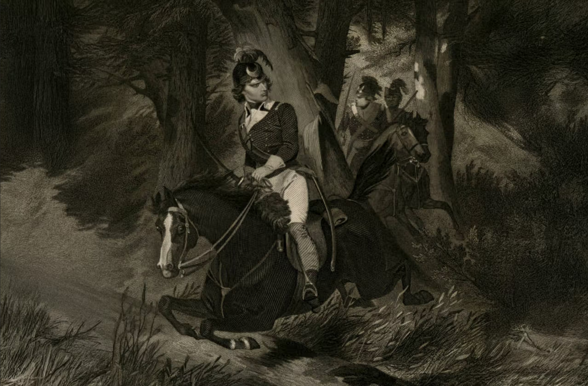Francis Marion, the Swamp Fox — portrait